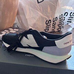 New Balance Black and White Women's Shoes